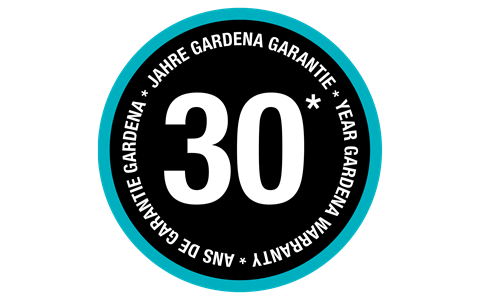 30 year Gardena warranty-Use outside Europe only