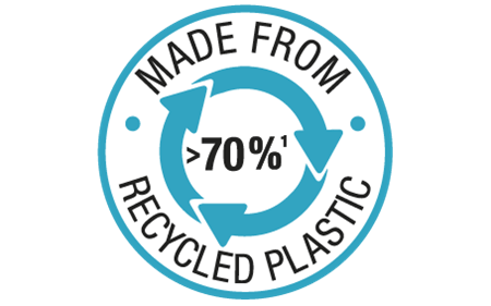 Recycled plastic 70%-P-001