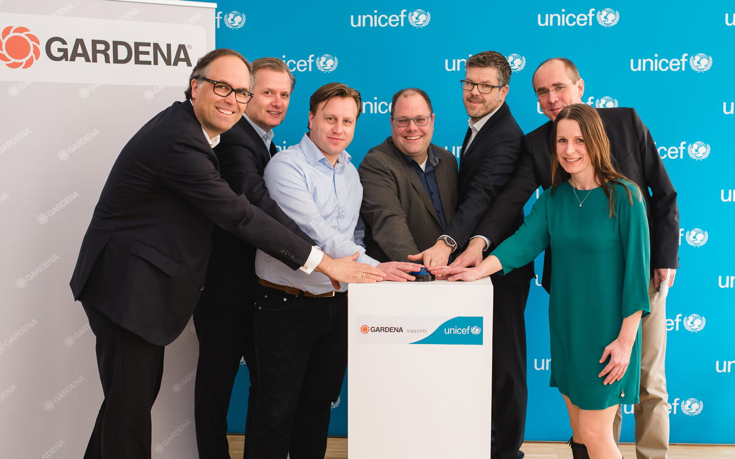 Start of partnership between GARDENA and UNICEF
