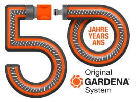 50 års original GARDENA system
