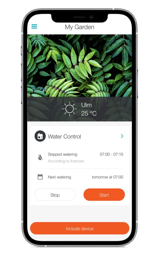 Aplikacja na smatrfon GARDENA smart system