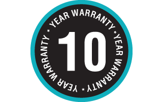 GARDENA 10 Year Warranty
