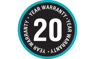 GARDENA 20 Year Warranty